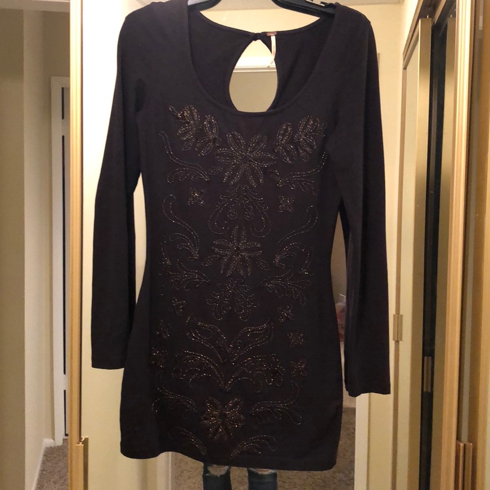 Long sleeve free people dress